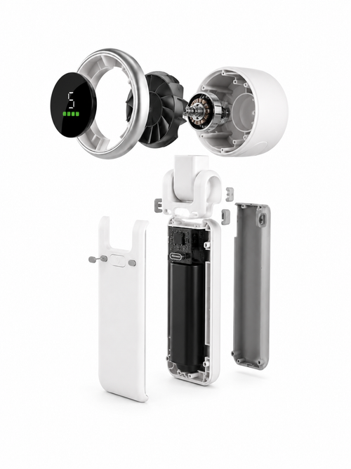KoolBreezy™ Personal Fan — White
