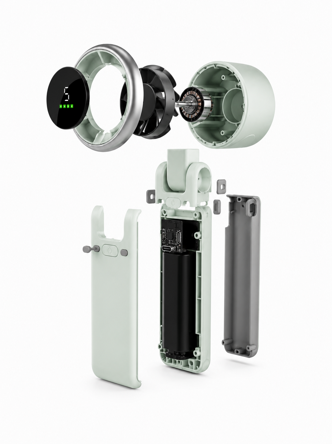 KoolBreezy™ Personal Fan — Fresh Green