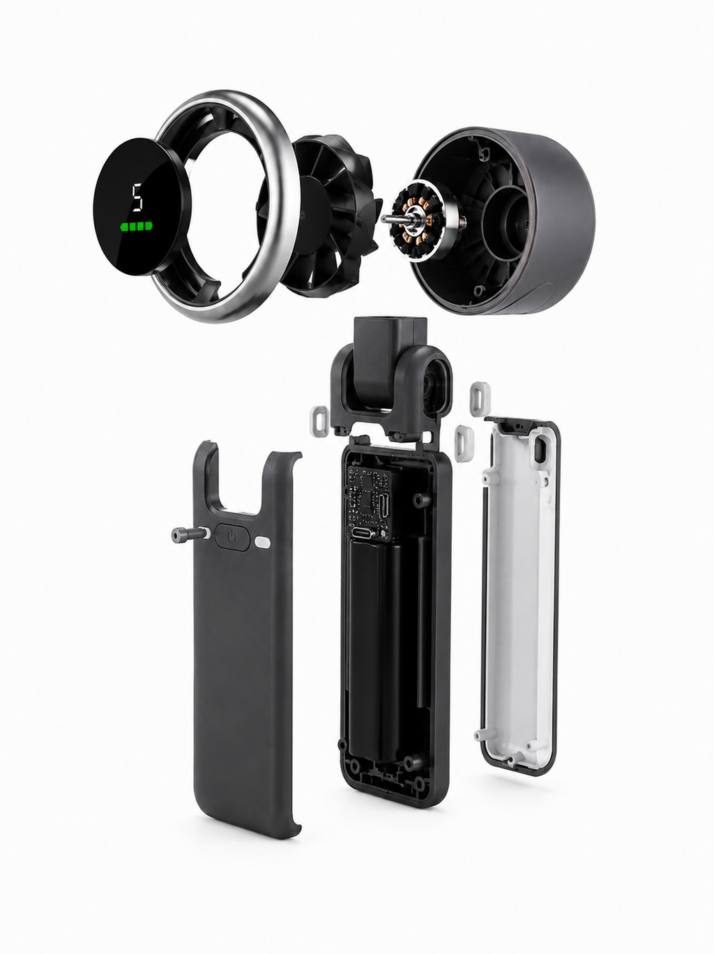 KoolBreezy™ Personal Fan — Black