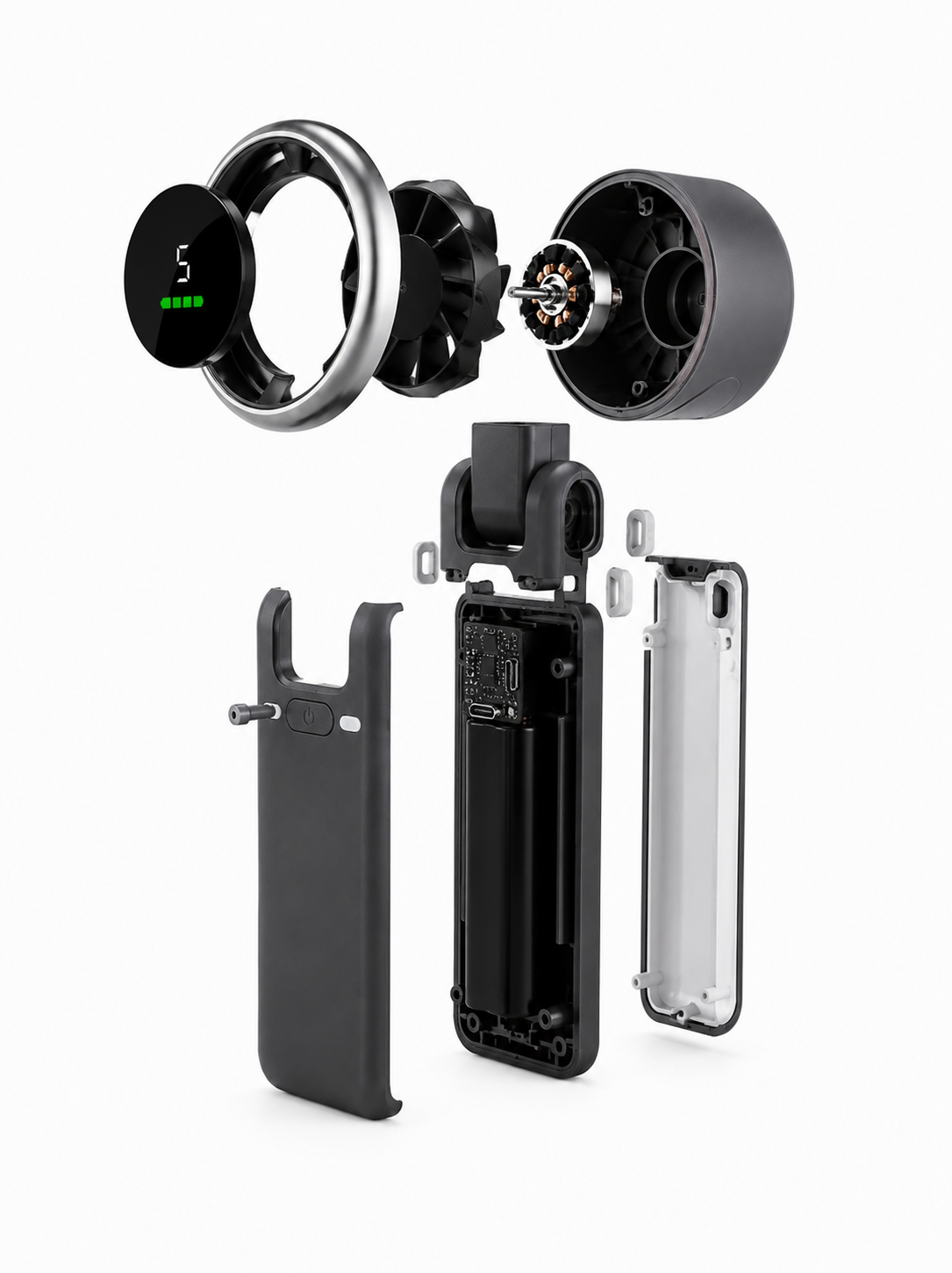KoolBreezy™ Personal Fan — Black